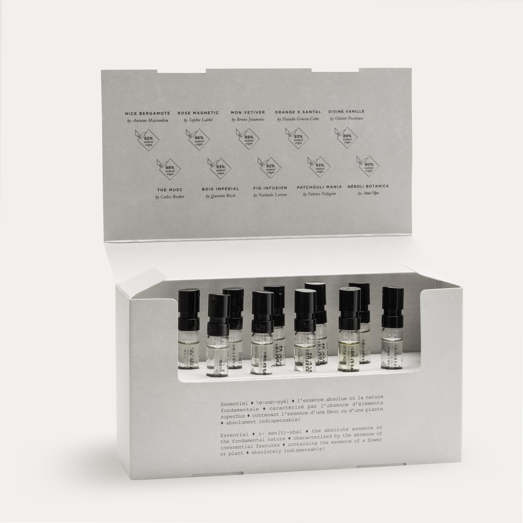 Coffret Decouverte - Discovery set Sample - 10*2MLV -0.006 Flo Oz 