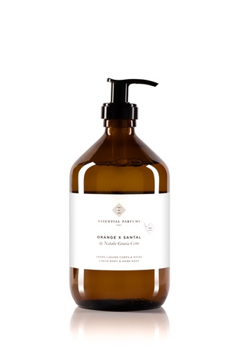 [002B25] ORANGE X SANTAL - 500ML LIQUID SOAP